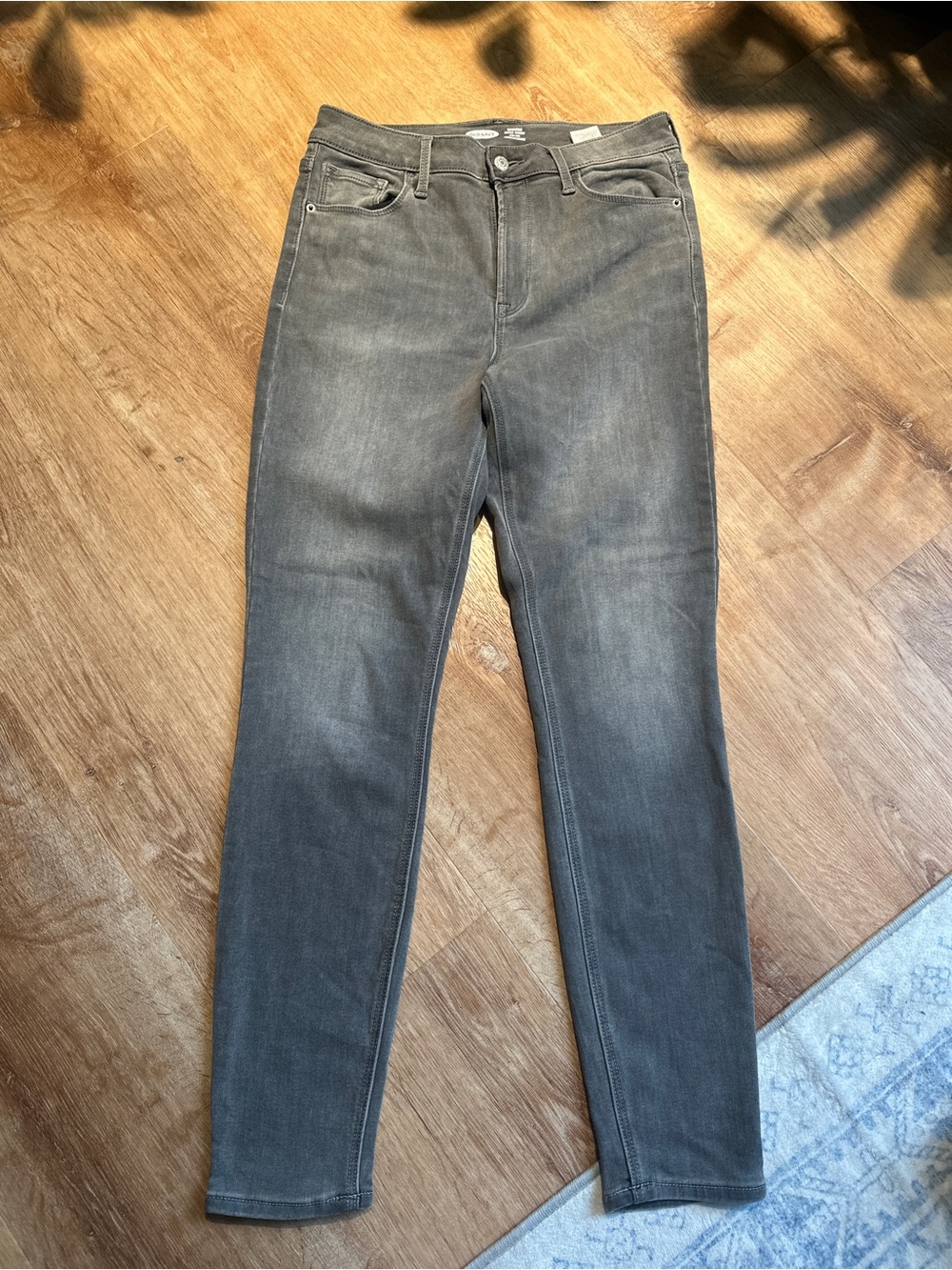 Old Navy Rockstar Super Skinny High Rise Built-In Warm Jeans